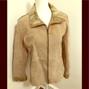 Cozy 💯 Leather J. Percy for Marvin Richards Large